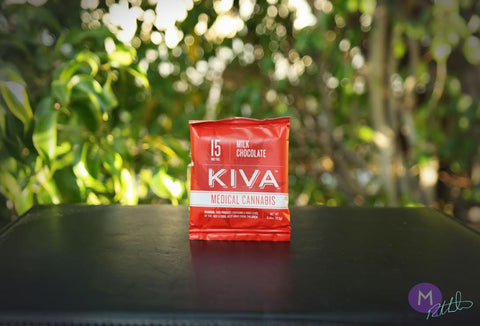 KIVA 15mg Milk Chocolate Square